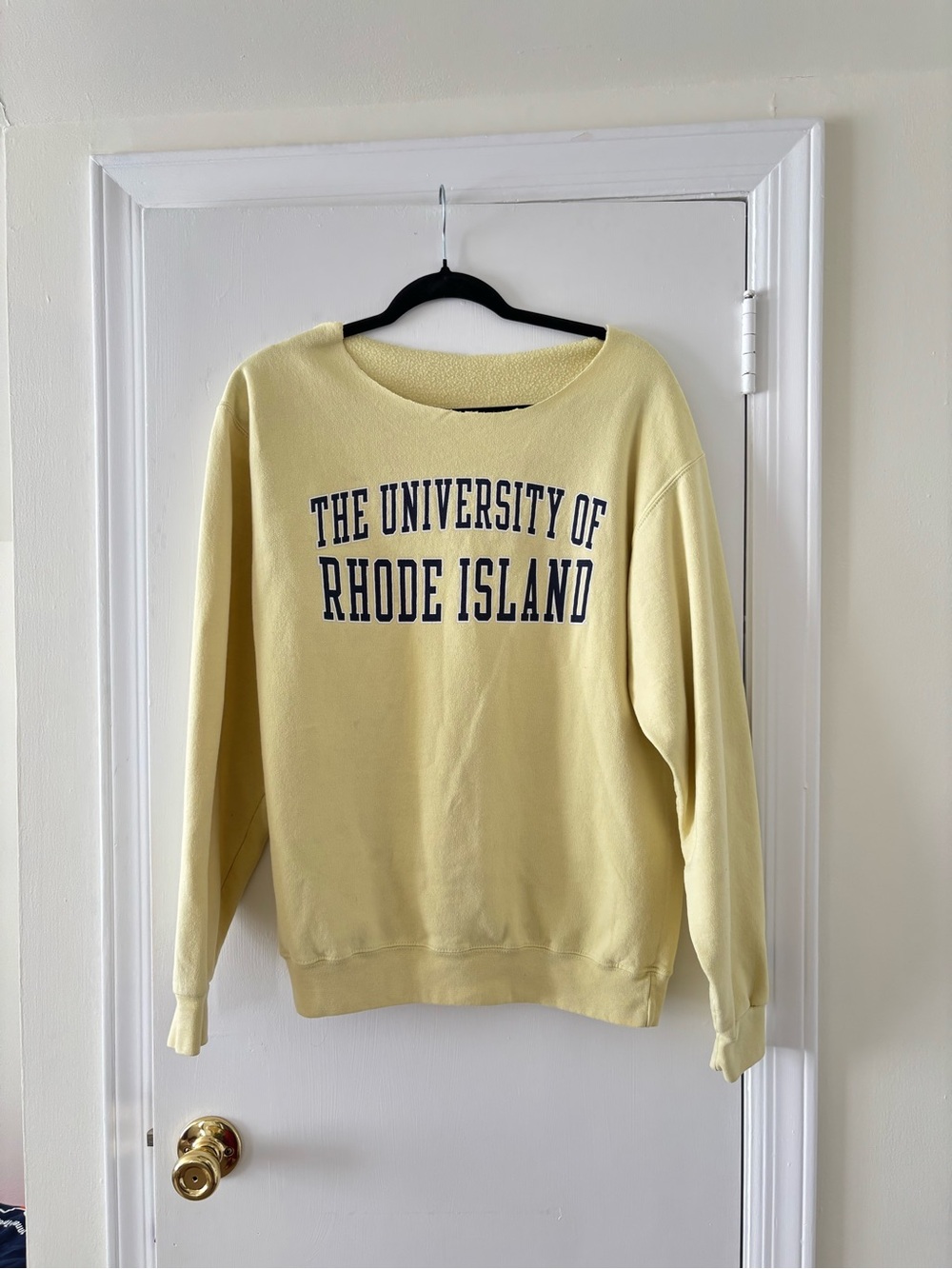 University of Rhode Island Yellow Crewneck Sweatshirt